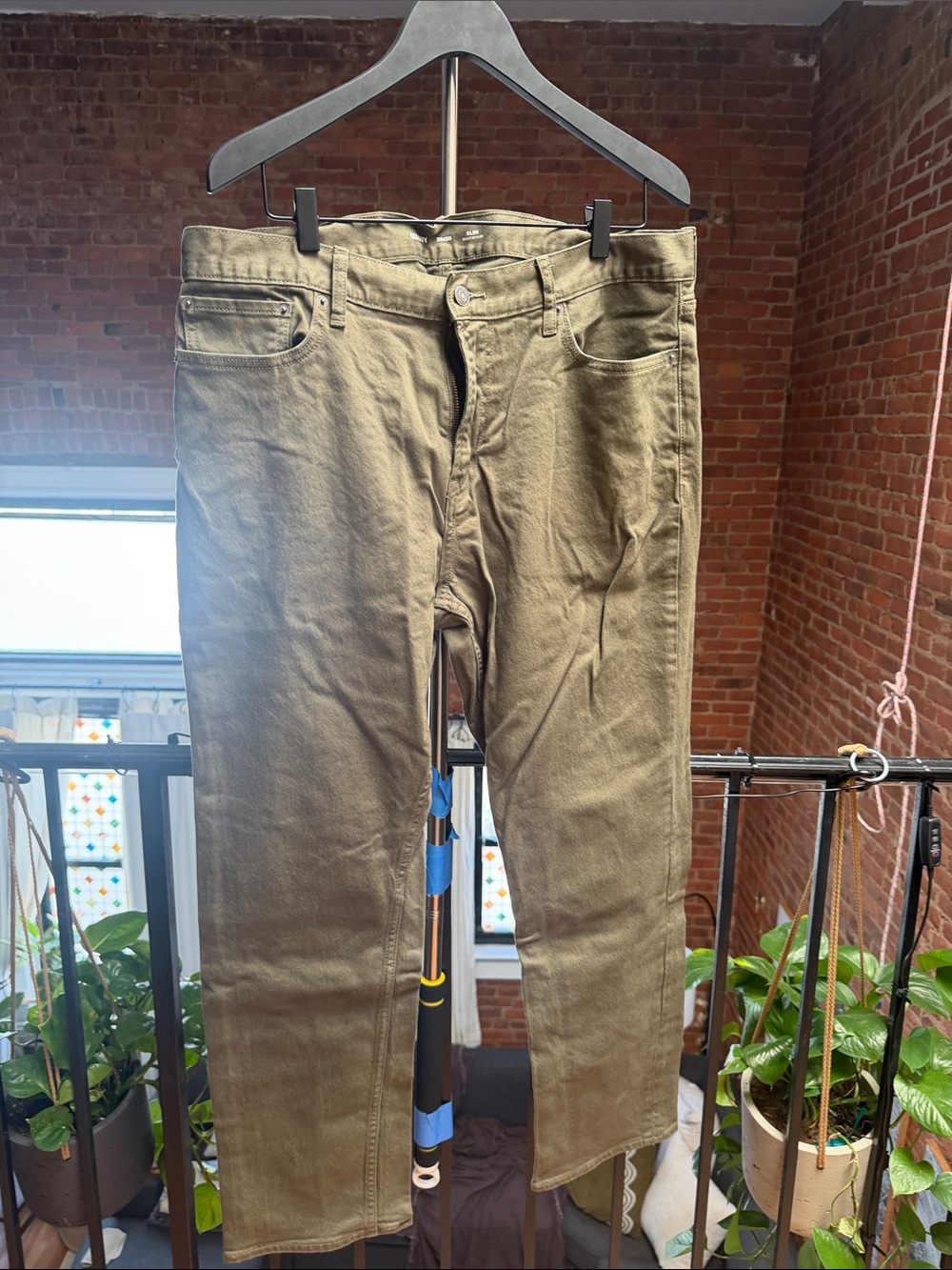 Old Navy Olive Green Men’s Jeans